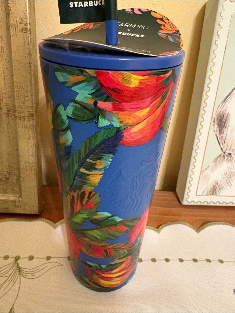 Starbucks x farm rio tumbler nwot - Picture 7 of 14